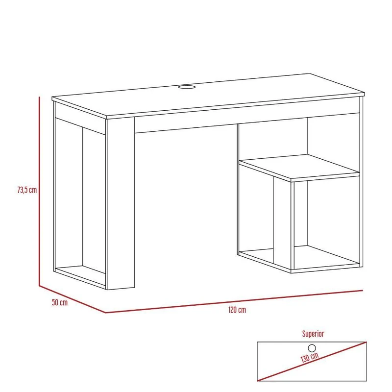 Combo para Oficina Max, Incluye Escritorio y Silla de Escritorio