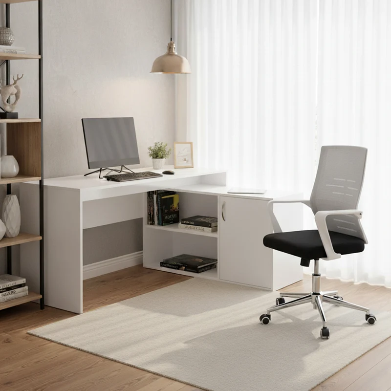 Combo para Oficina Marty, Incluye Escritorio y Silla de Escritorio