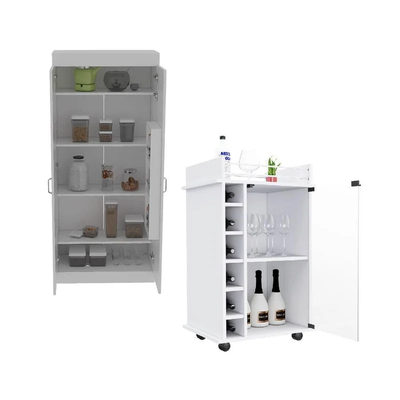 Combo para Cocina Sabino, Incluye Alacena y Bar