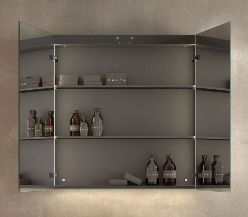Camerino de Baño con Espejo Masai - Fabricación Española | Maderó Atelier