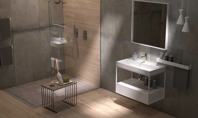 Mueble Portalavabo Suspendido Tribeca Cajón Inferior - Fabricación Española | Maderó Atelier