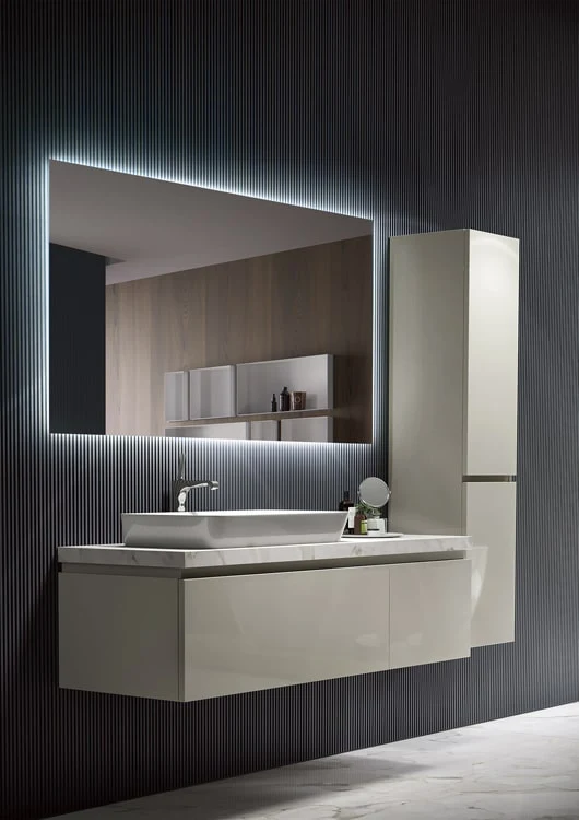Espejo Baño Cuadrado LED Retroiluminado Suecia - Ledimex | Luz Fría 6.500K