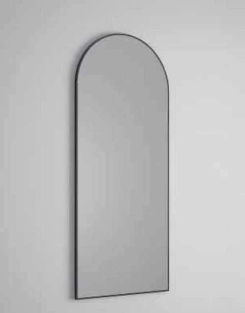 Espejo Baño Arco Maderó Atelier 120x50cm | Borde Pintado Blanco o Negro