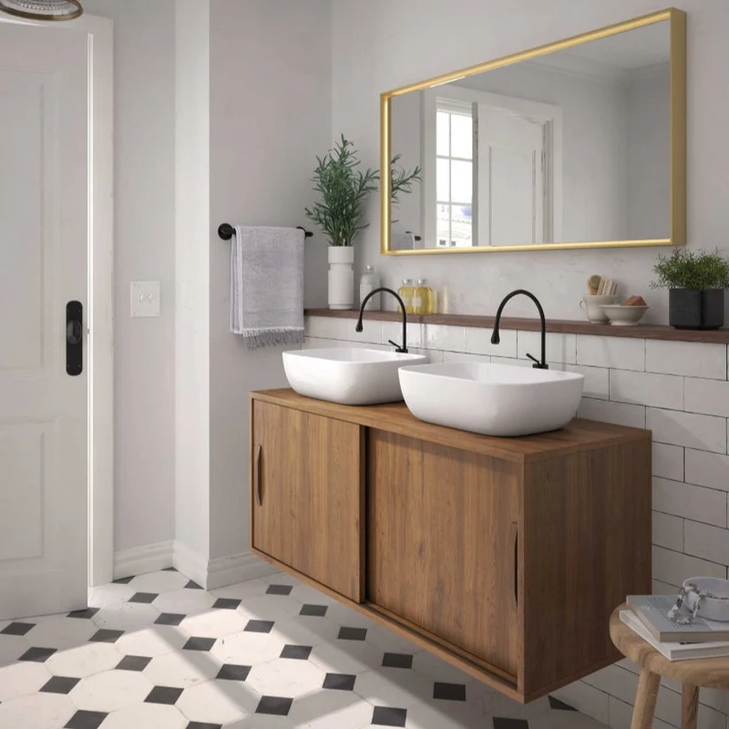 Mueble Baño Velvet 120cm - 2 Puertas | Patas Vintage Opcionales | Maderó Atelier