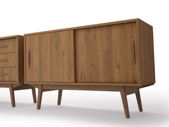 Mueble Baño Velvet 120cm - 2 Puertas | Patas Vintage Opcionales | Maderó Atelier