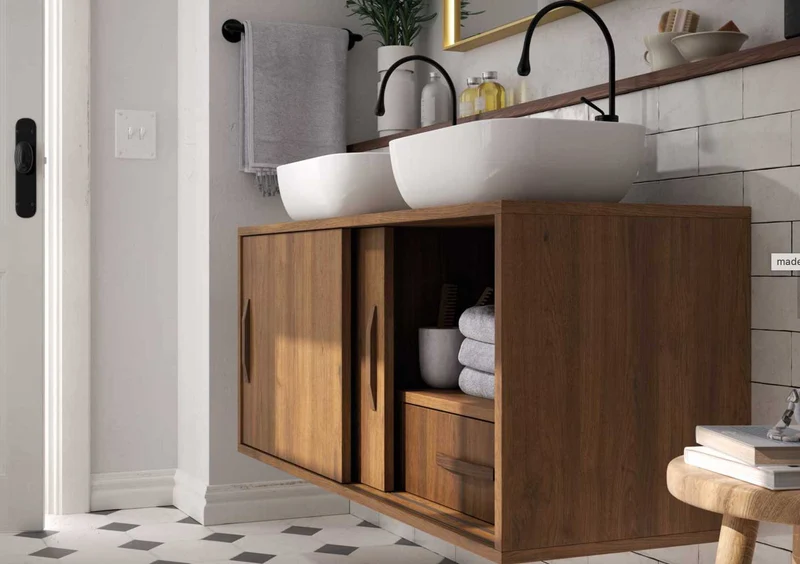 Mueble Baño Velvet 100cm - 2 Puertas | Patas Vintage Opcionales | Maderó Atelier