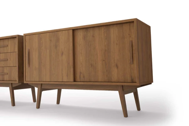Mueble Baño Velvet 100cm - 2 Puertas | Patas Vintage Opcionales | Maderó Atelier
