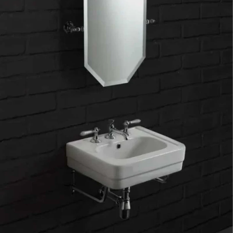 Lavabo con Soportes Murales Metálicos Provence 900 - Balneo Toscia Estilo Clásico