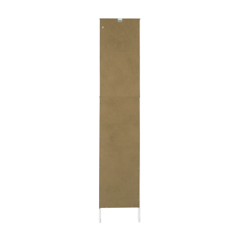 SoBuy BZR14-W Estanterías de Baño con 5 Estantes Blanco