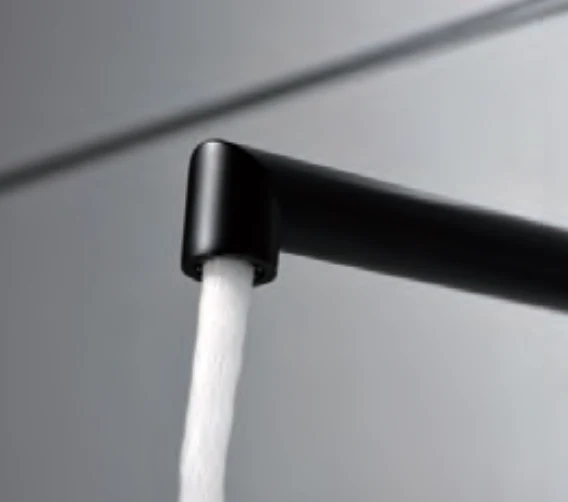 Grifería Lavabo Empotrada Line Negro Mate - Imex
