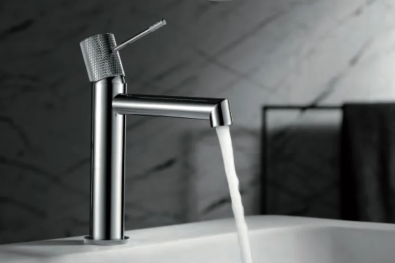 Grifería monomando lavabo Line cromada de Imex
