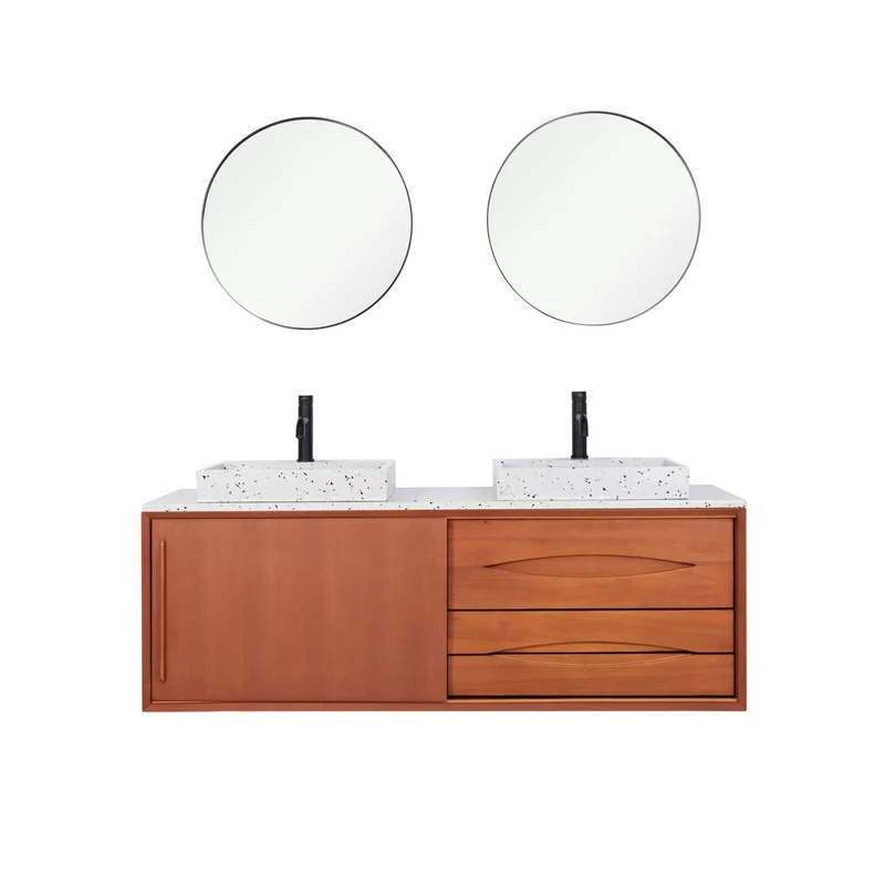 Mueble lavabo Bill Teca - Lavabo de Terrazo - Lavabo de Terrazo