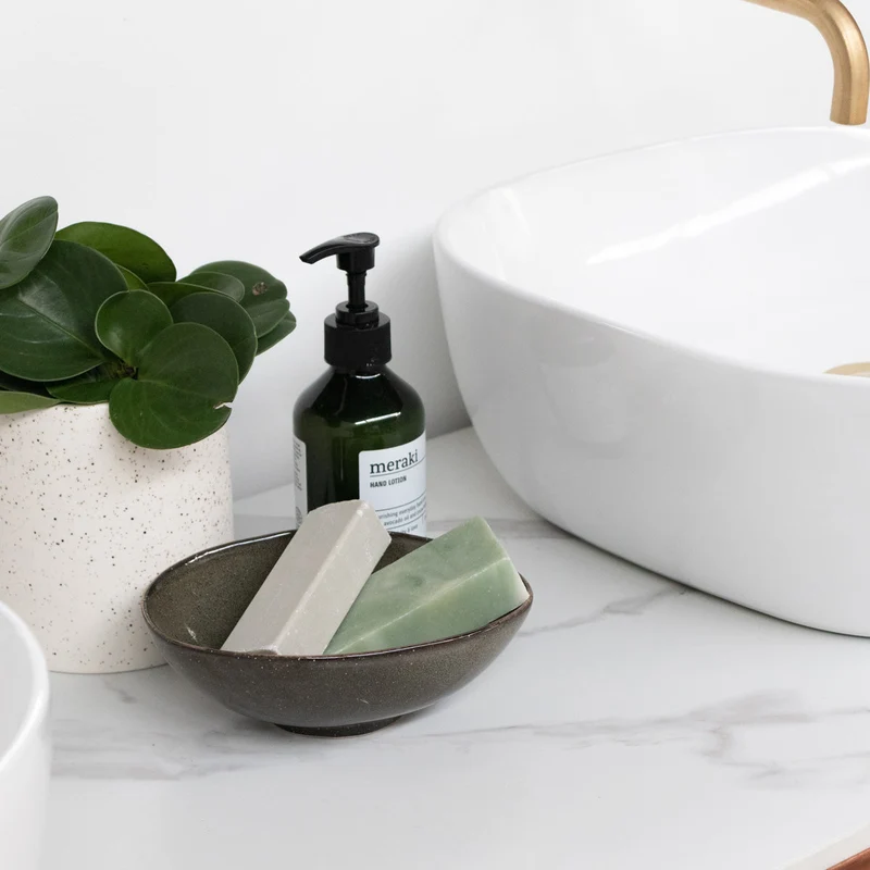 Mobiliario de baño - Cerámica blanca - Lavabo Alexis V - Teca (150 cm) - Nestor