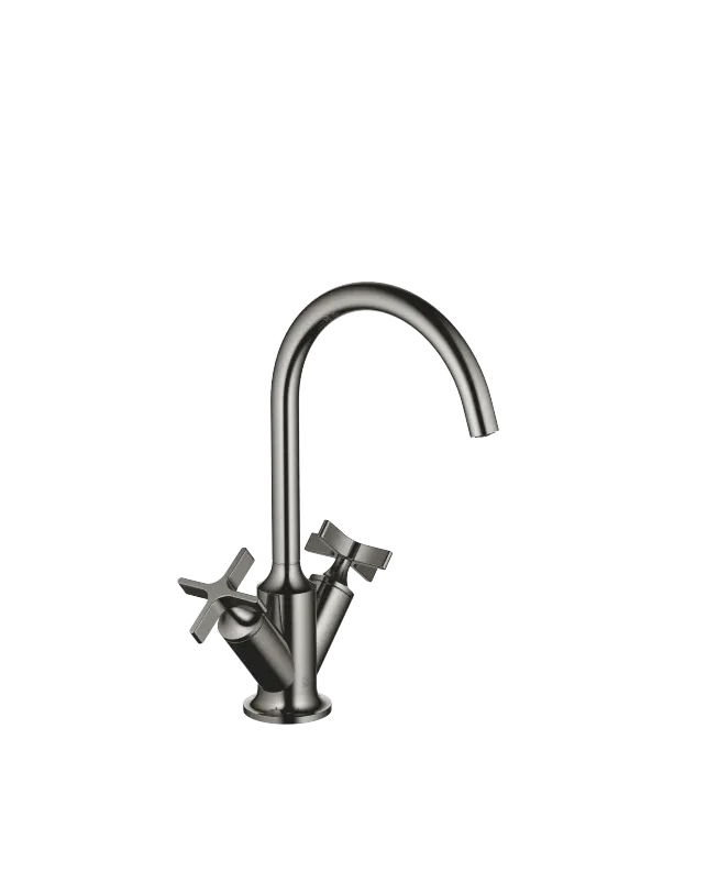 Grifo de lavabo con bimando y válvula automática VAIA