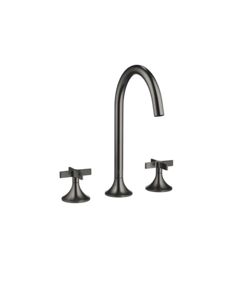 Grifo de lavabo con batería americana y válvula automática VAIA