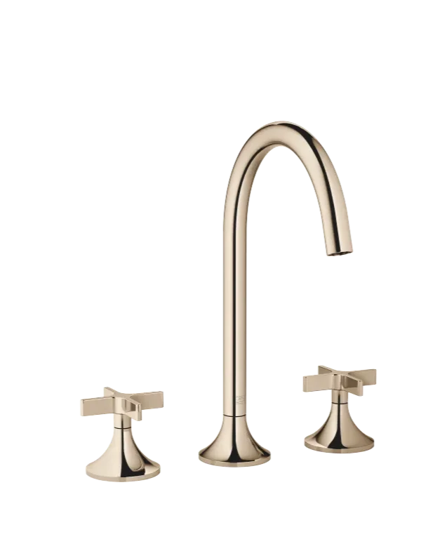 Grifo de lavabo con batería americana y válvula automática VAIA