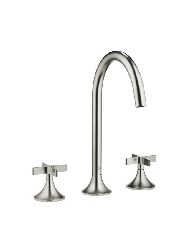Grifo de lavabo con batería americana y válvula automática VAIA