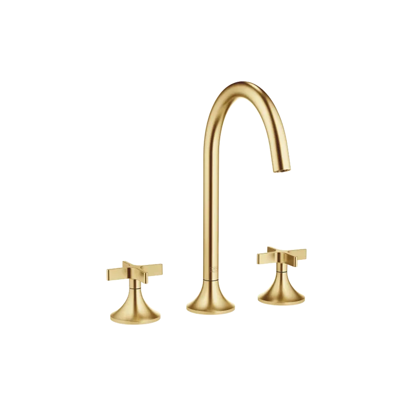 Grifo de lavabo con batería americana y válvula automática VAIA
