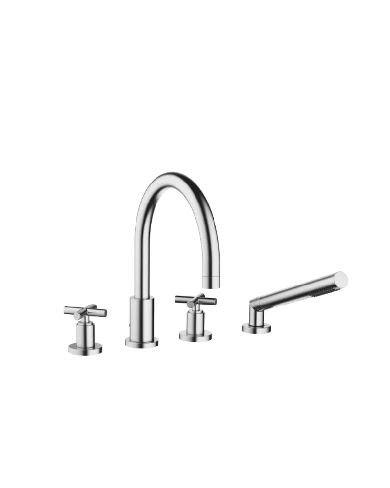 Grifo de bañera batería de cuatro orificios para borde de bañera TARA