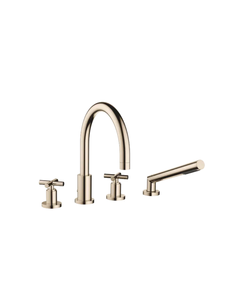 Grifo de bañera batería de cuatro orificios para borde de bañera TARA