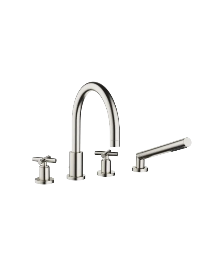 Grifo de bañera batería de cuatro orificios para borde de bañera TARA