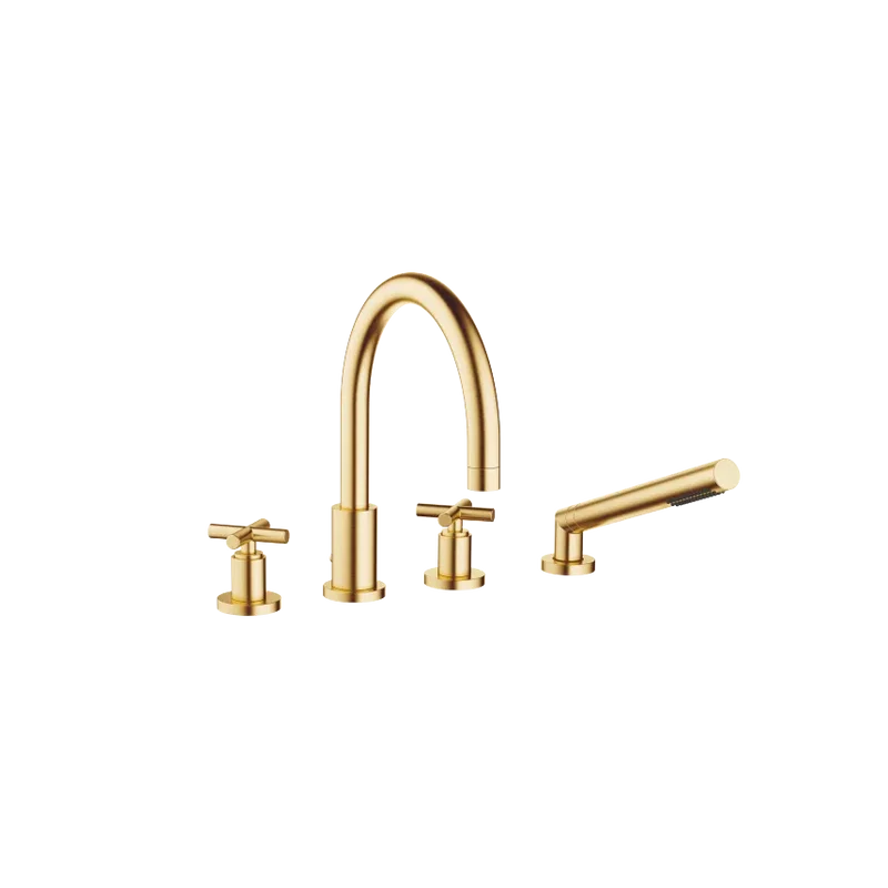 Grifo de bañera batería de cuatro orificios para borde de bañera TARA