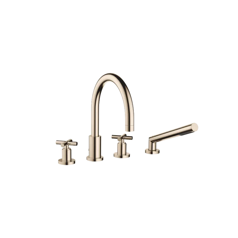 Grifo de bañera batería de cuatro orificios para borde de bañera TARA