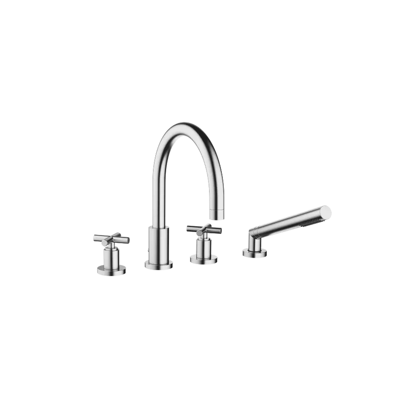 Grifo de bañera batería de cuatro orificios para borde de bañera TARA