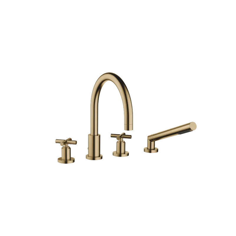 Grifo de bañera batería de cuatro orificios para borde de bañera TARA