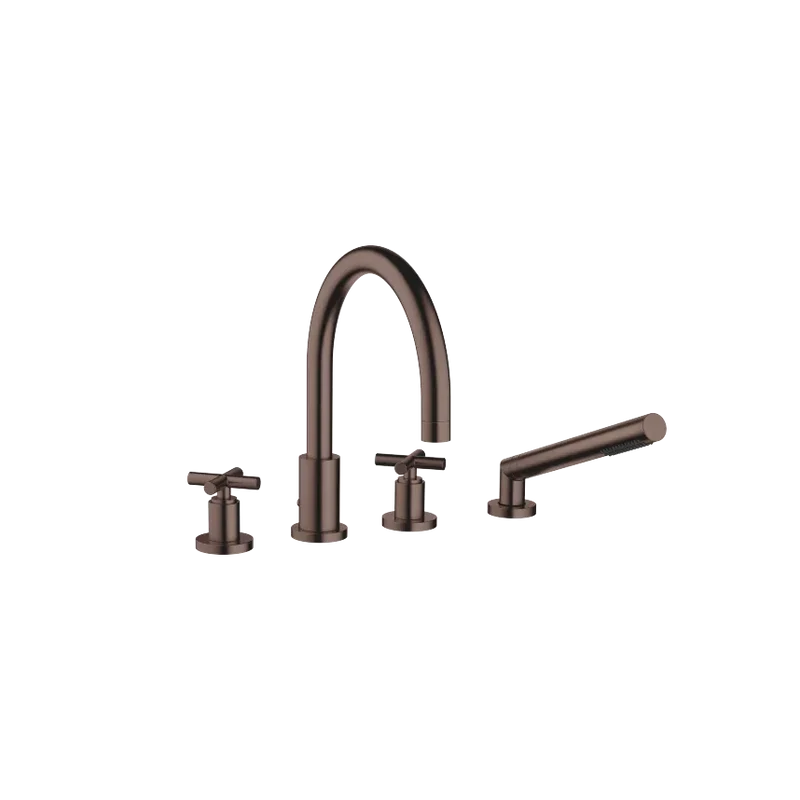 Grifo de bañera batería de cuatro orificios para borde de bañera TARA