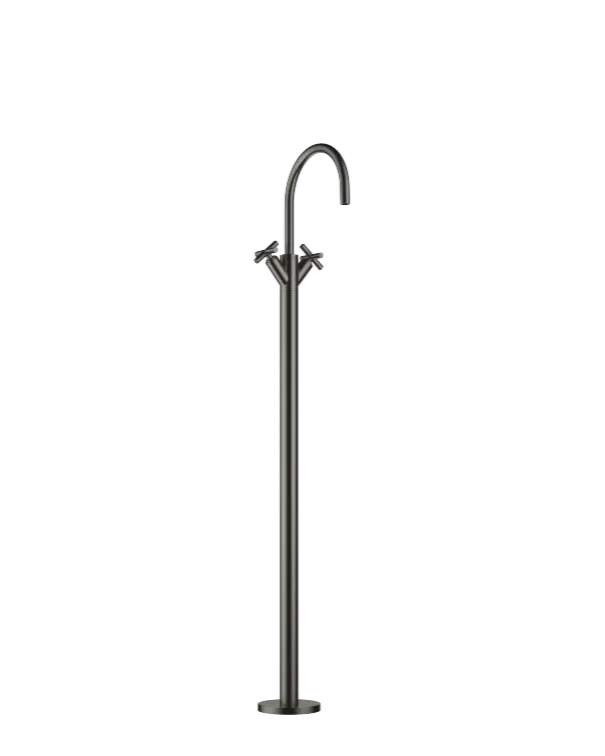 Grifo de lavabo bimando de lavabo en columna sin válvula TARA