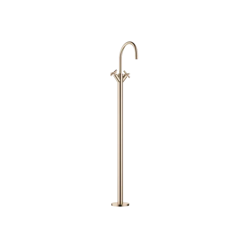 Grifo de lavabo bimando de lavabo en columna sin válvula TARA