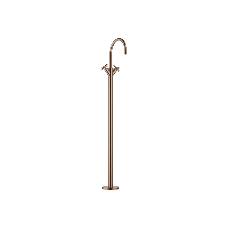 Grifo de lavabo bimando de lavabo en columna sin válvula TARA