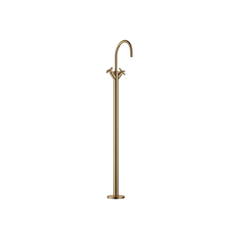 Grifo de lavabo bimando de lavabo en columna sin válvula TARA