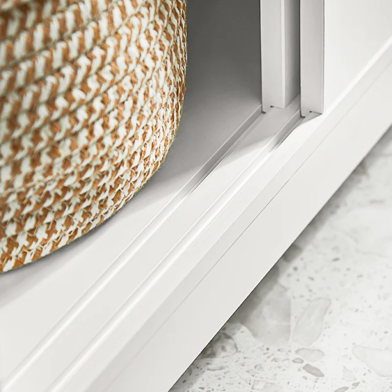 SoBuy FRG128-W Mueble para debajo del Lavabo con 1 Estante y 2 Puertas Blanco