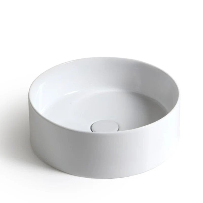Lavabo Cerámica Sobreencimera Redondo Modul40 40cm - Balneo Toscia
