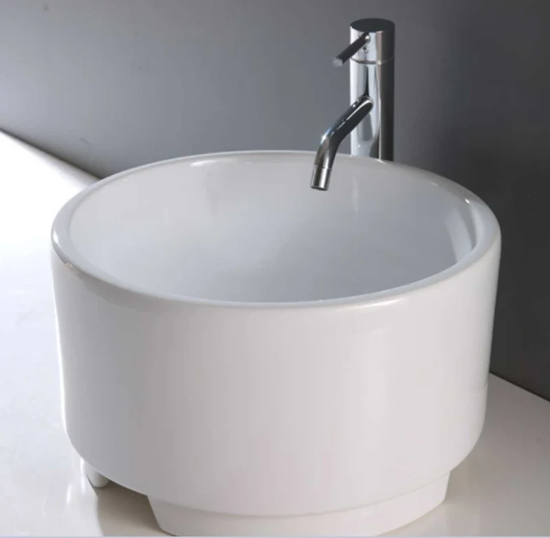 Lavabo Sobreencimera Bowl 3 Cerámica Redondo 41cm Alto - Balneo Toscia