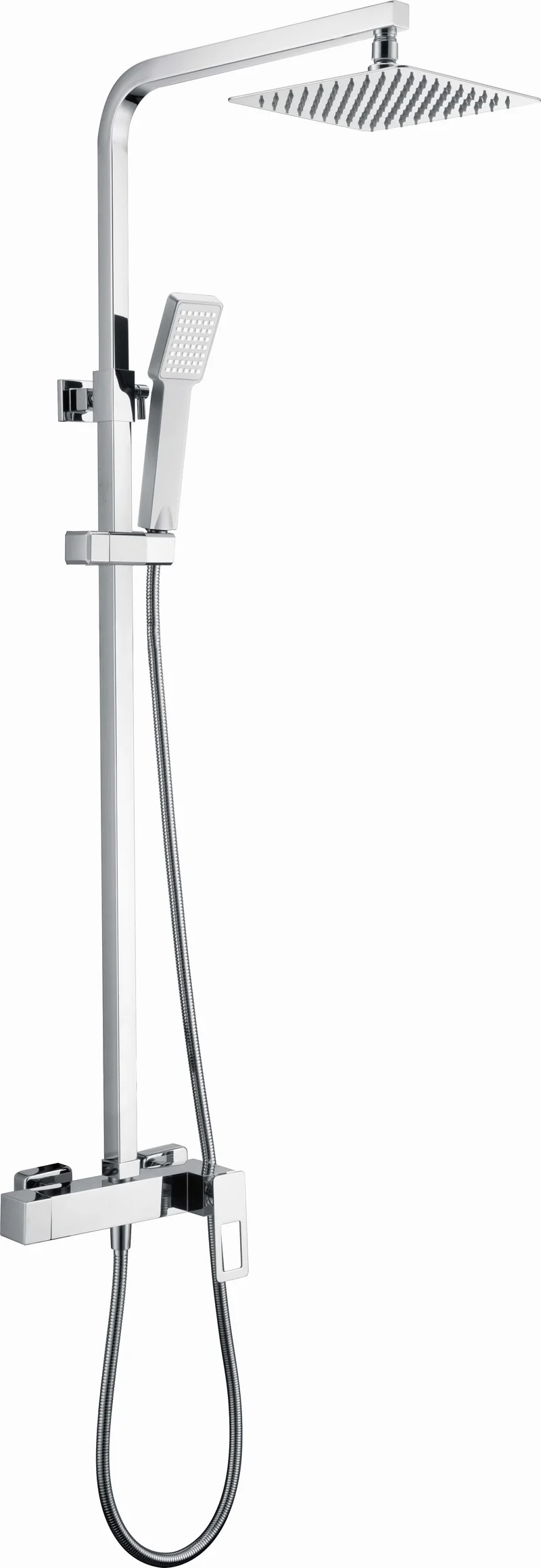 Columna Ducha Monomando Suecia Cromada - Imex