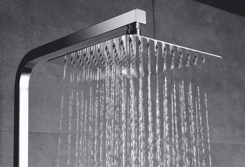 Columna Ducha Monomando Suecia Cromada - Imex