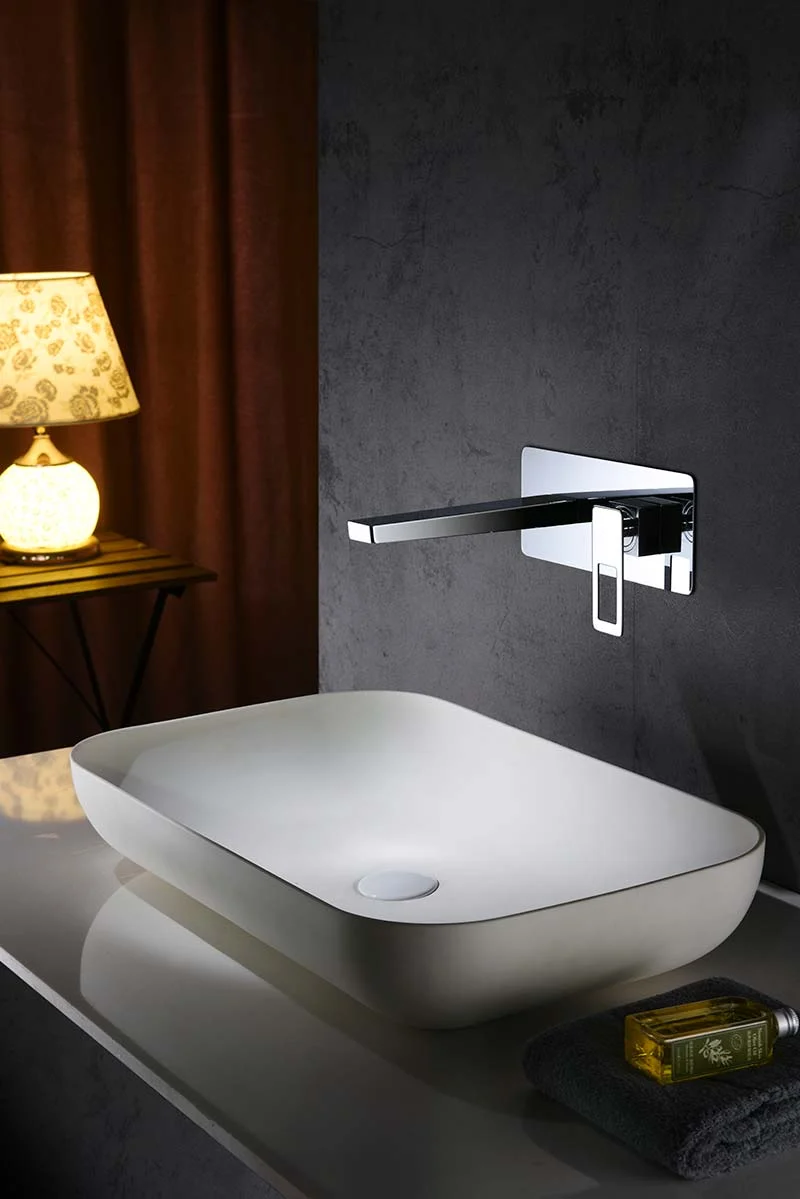 Grifería Empotrada Lavabo Suecia Cromada - Imex