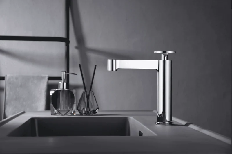 Grifería Monomando Lavabo Olimpo Cromada - Imex