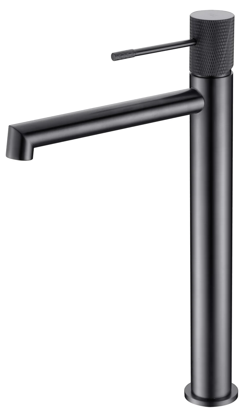 Grifería Monomando Lavabo Alto Line Black Gun Metal - Imex