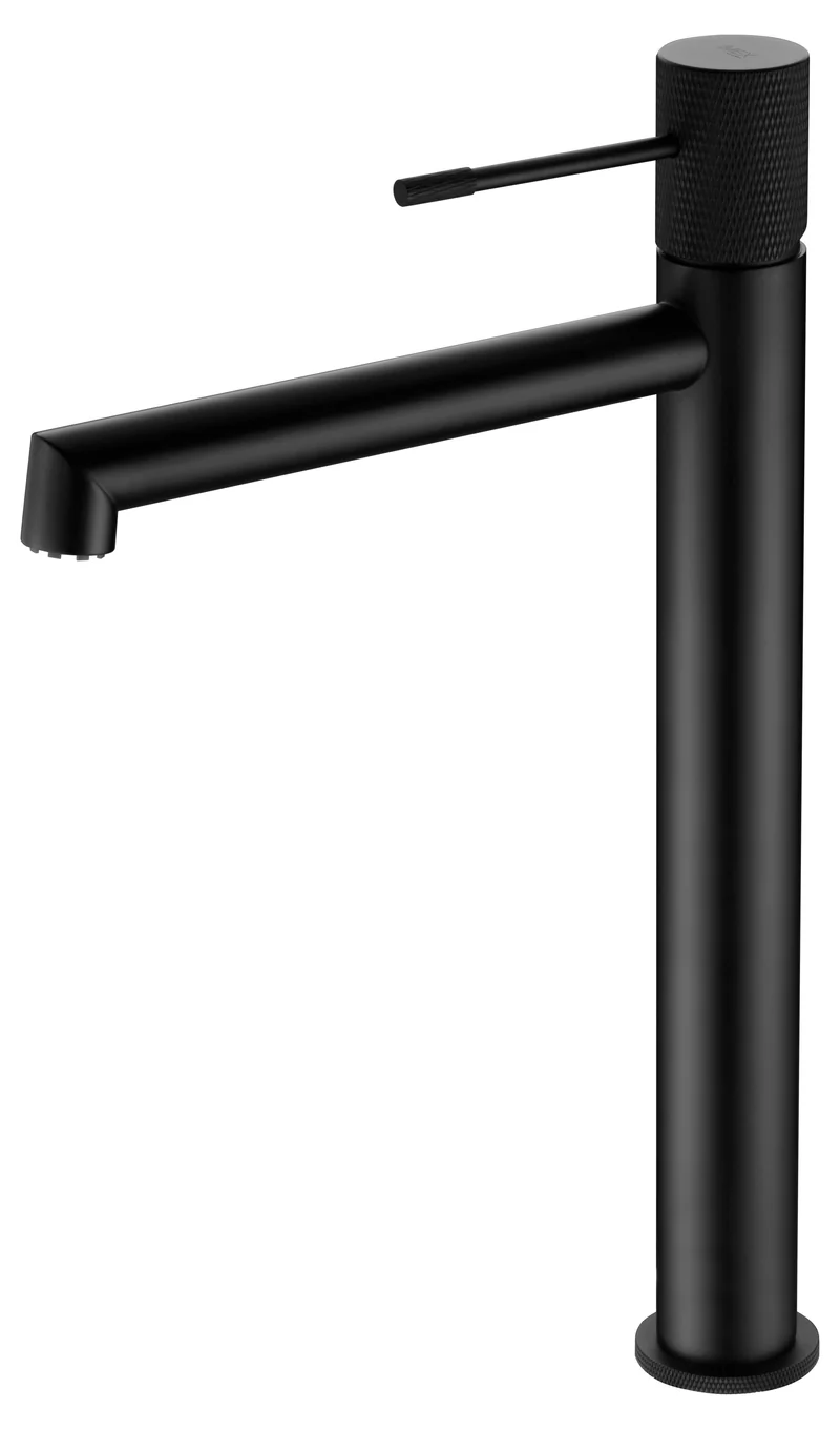 Grifería Monomando Lavabo Alto Line Negro Mate - Imex