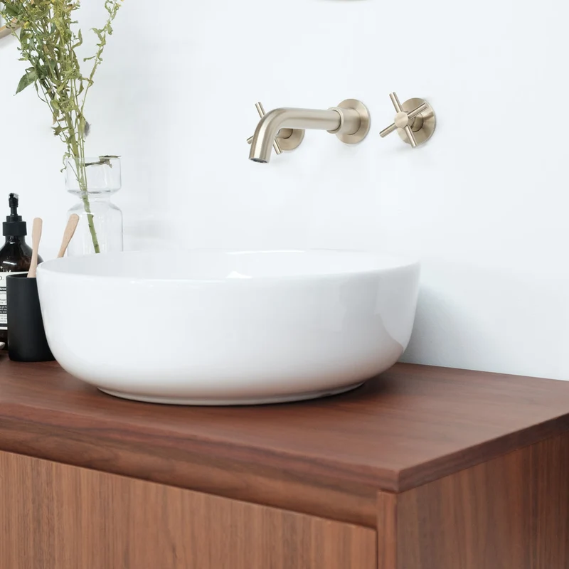 Mueble de baño Ann Kort - Nogal - Alexis II - 150 cm