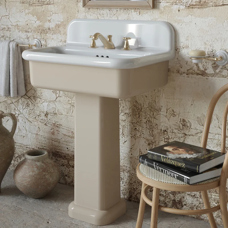 Lavabo Mediano 70cm True Colors Lite - Balneo Toscia Estilo Vintage