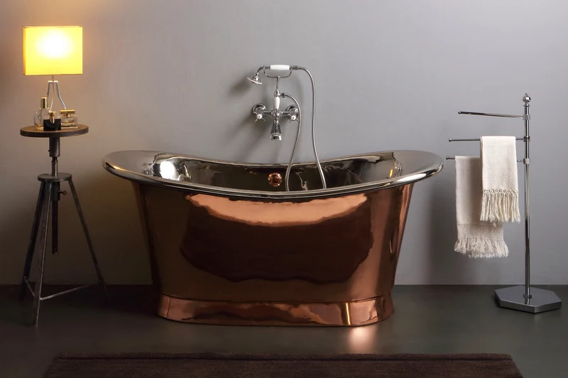 Grifería Bañera Pared RV110 Fifties Vintage | Latón Premium Balneo Toscia
