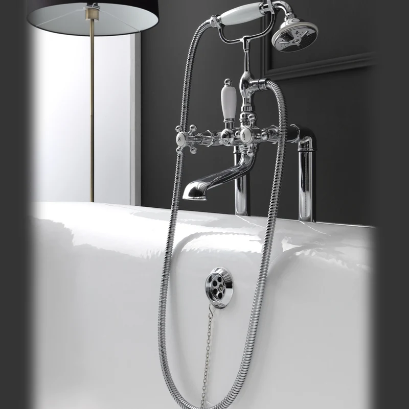Grifería Bañera Exenta RV111 Fifties Vintage | Latón Premium Balneo Toscia