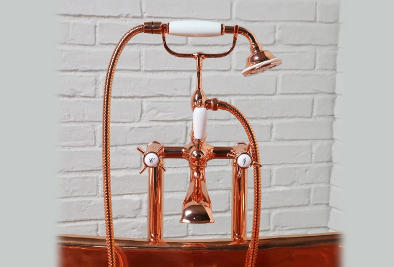Grifería Bañera Exenta RV111 Fifties Vintage | Latón Premium Balneo Toscia