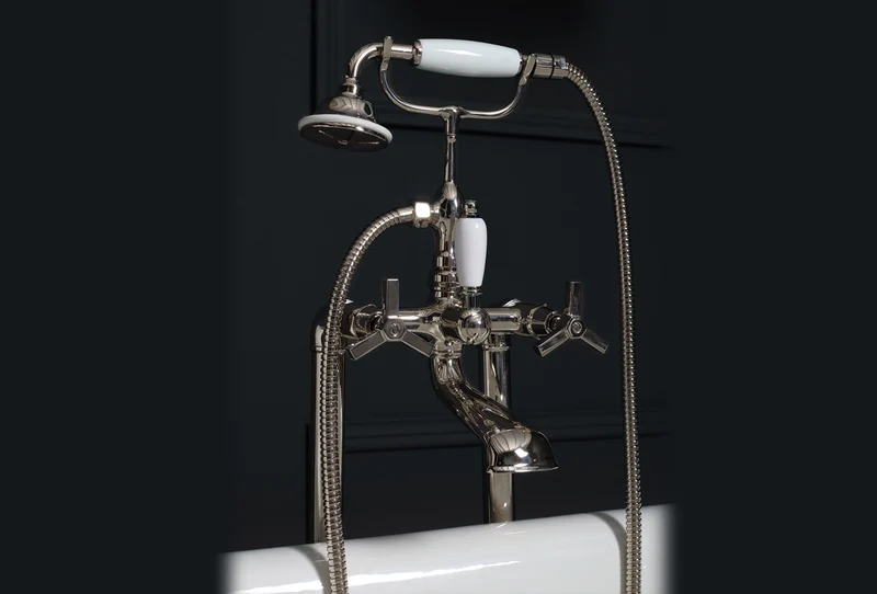 Grifería Bañera Exenta RV111 Fifties Vintage | Latón Premium Balneo Toscia