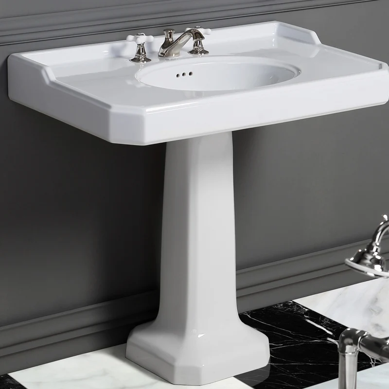 Lavabo Grande con Pedestal Provence 700 - Balneo Toscia Estilo Clásico